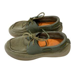 Soft Science Mens 13 Lace tie Up Sneaker The Cruis Boat Shoes Sneaker Canvas Fla